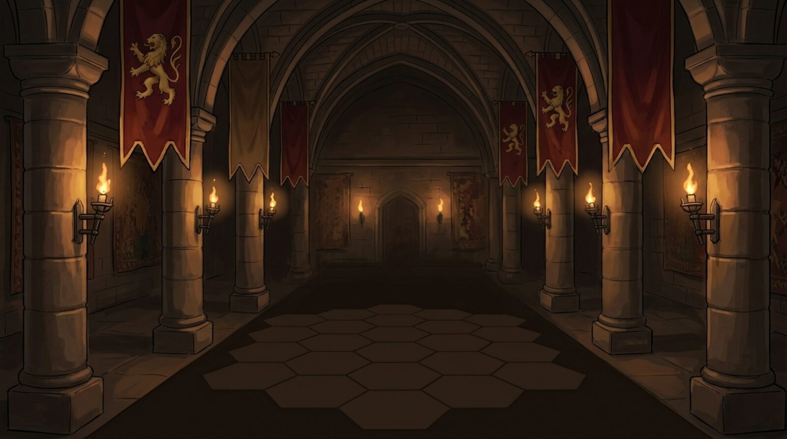 The throne room